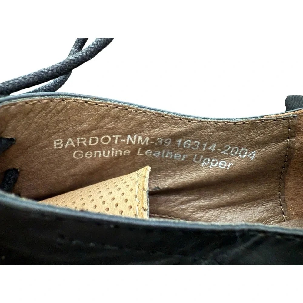 L'Artiste Shoes BARDOT 39‎ US 8.5 Spring Step Derby Oxford Leather NEW WO BOX